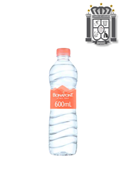 Agua Bonafont 12 botellas de 600 mL