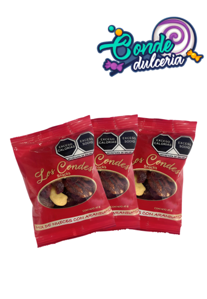 Mix de nueces Dulcería Conde pq/50 pzas