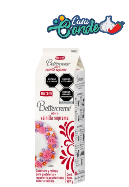 Better Creme Sabor vainilla Supremo 907g