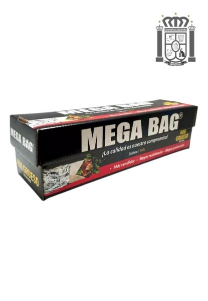 Papel Aluminio grueso Mega Bag 400 m