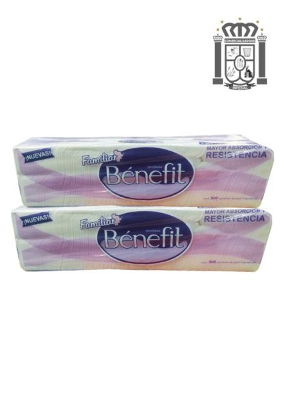 Servilleta Benefit p/500 pzas