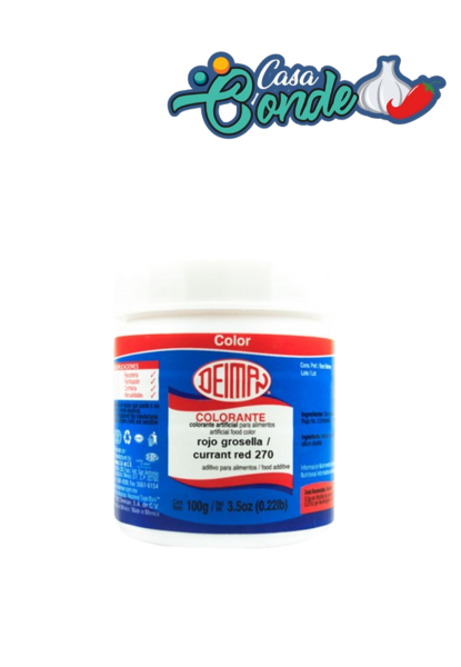 Colorante rojo grosella Deiman b/100 g