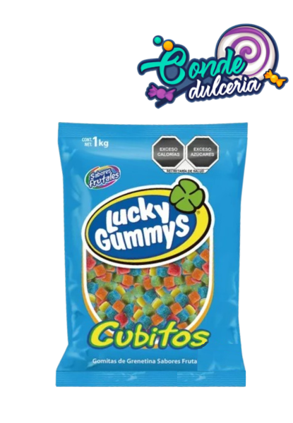 Gomita Cubitos Lucky Gummys b/1 KG