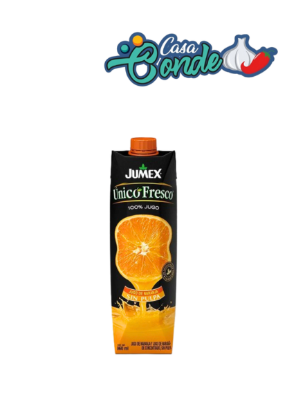 Jugo Unico Fresco Naranja Jumex b/1 Lt